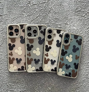 قاب شفاف میکی شلوغ Iphone